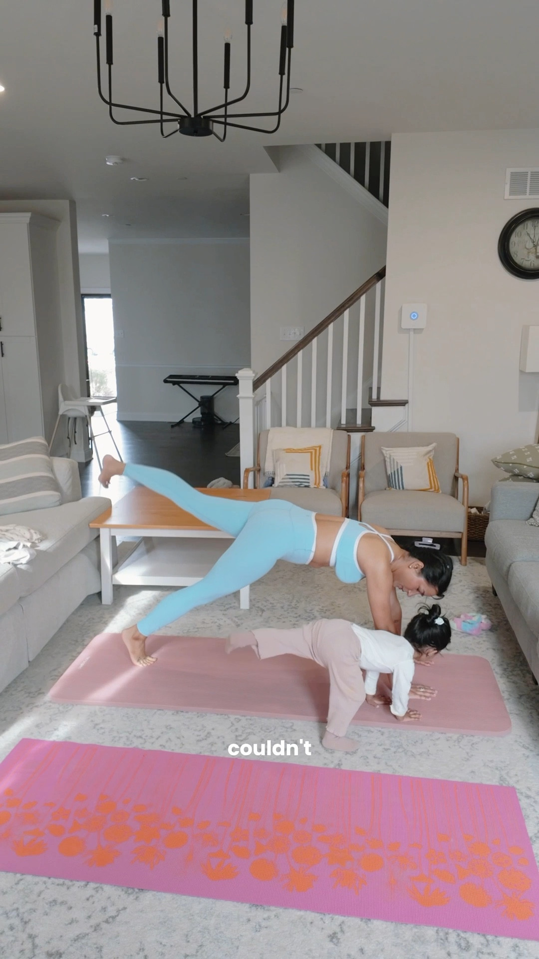 Workouts with my toddler 🙃 

#LTKKids #LTKFamily #LTKActive