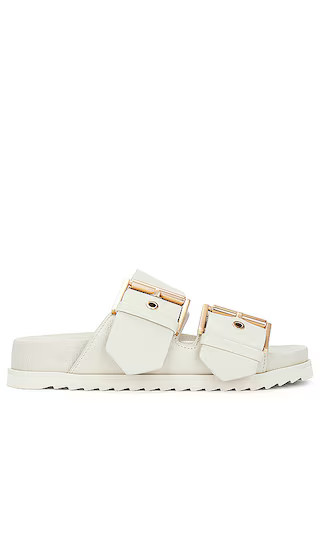 Sian Sandal in Chalk White | Revolve Clothing (Global)