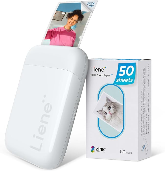 Liene Pearl K100 2x3\u201d Photo Printer, Mini Instant Portable Color Picture Printer Bundle 50 Z... | Amazon (US)
