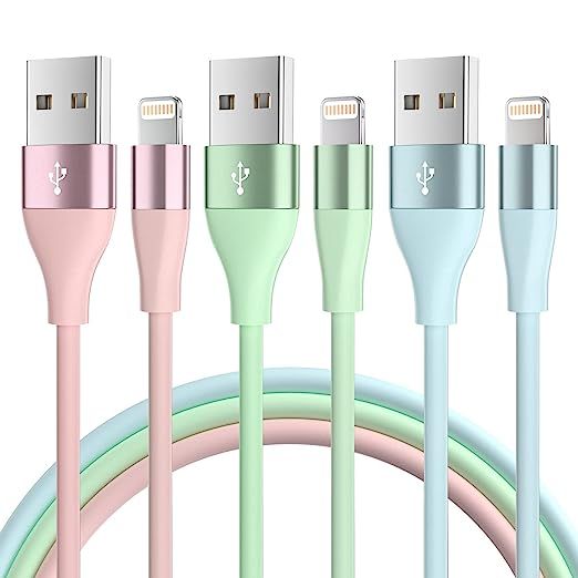 iPhone Charger [Apple MFi Certified] 3Pack 10FT Lightning Cable Fast Charging iPhone Charger Cord... | Amazon (US)