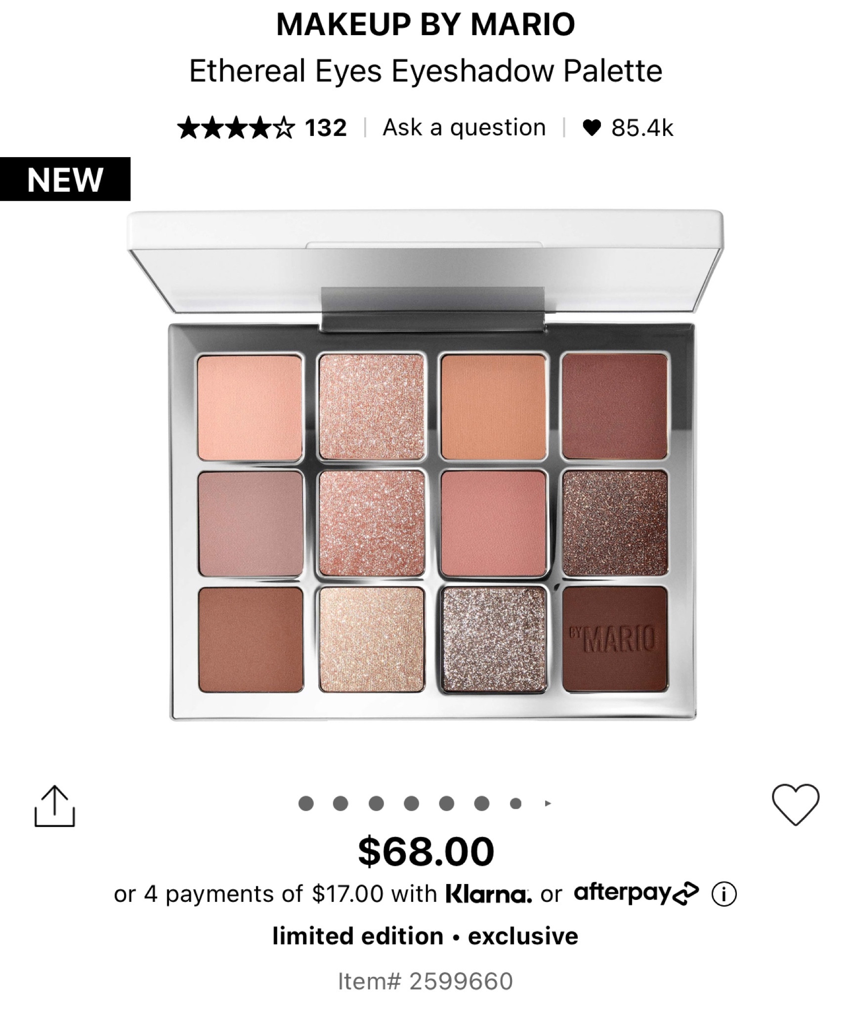 Viral Sold Out Makeup by Mario Palette! 

#LTKGiftGuide #LTKHoliday #LTKbeauty