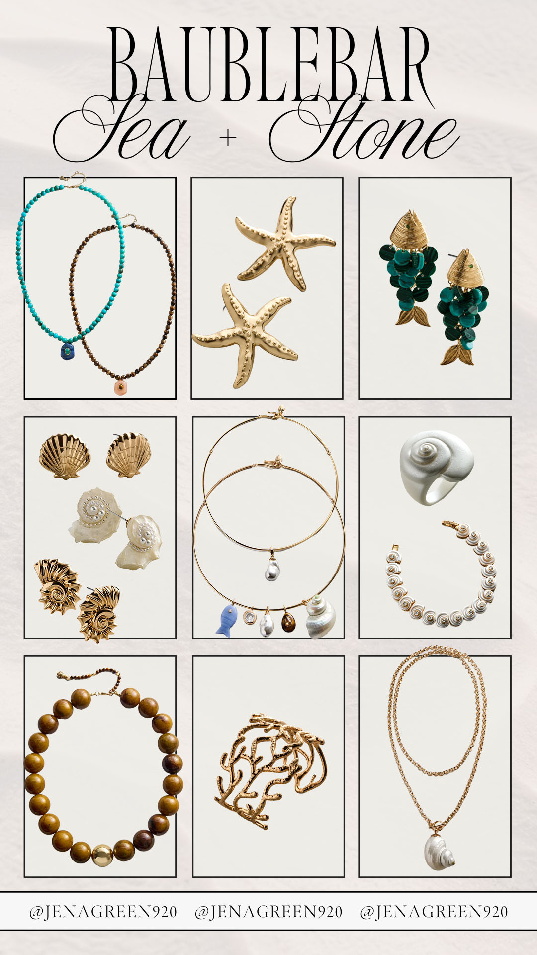 Bauble Bar Sea & Stone | Bauble Bar New Arrivals  

 #LTKootd #LTKSeasonal