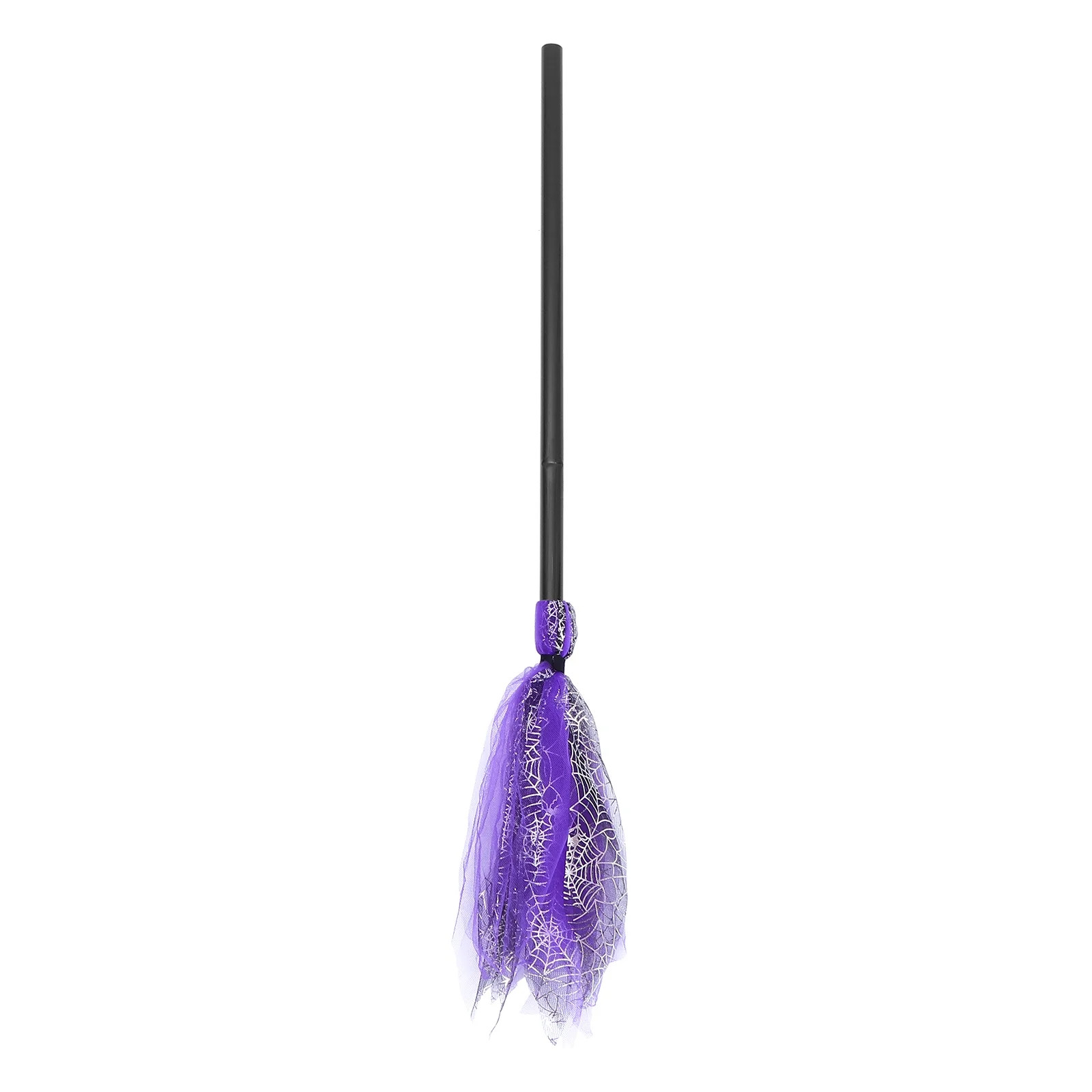 1Pc Halloween Gauze Broom Toy Witch Broom Prop Cosplay Witch Accessory | Walmart (US)
