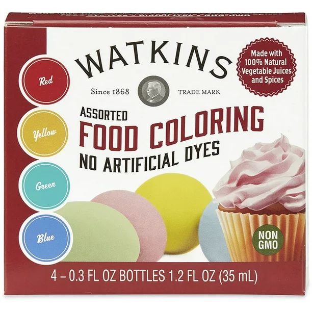 Watkins Assorted Food Coloring, 1.2 fl oz | Walmart (US)