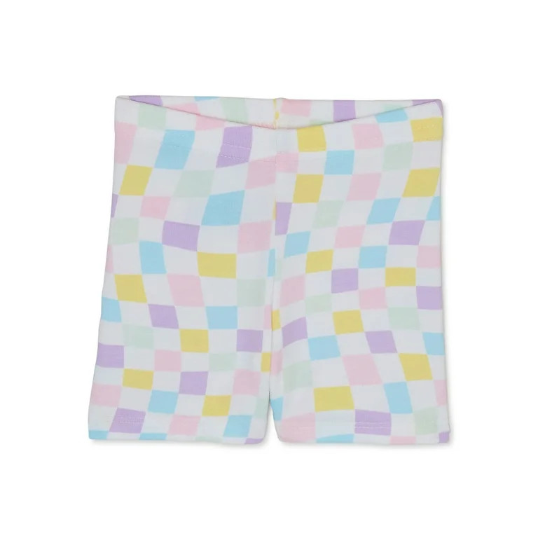 Garanimals Baby Girl Print Bike Shorts, Sizes 0-24 Months | Walmart (US)