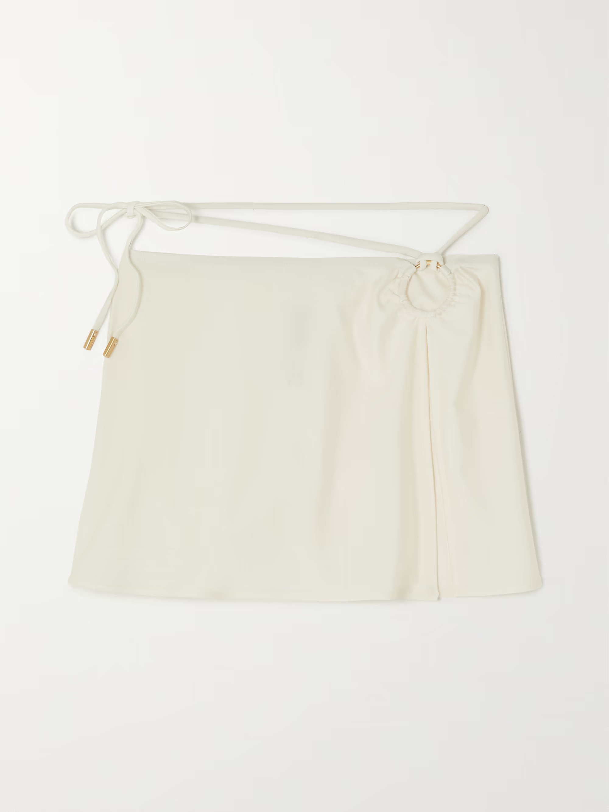 Harley tie-detailed embellished stretch coverup | NET-A-PORTER (US)