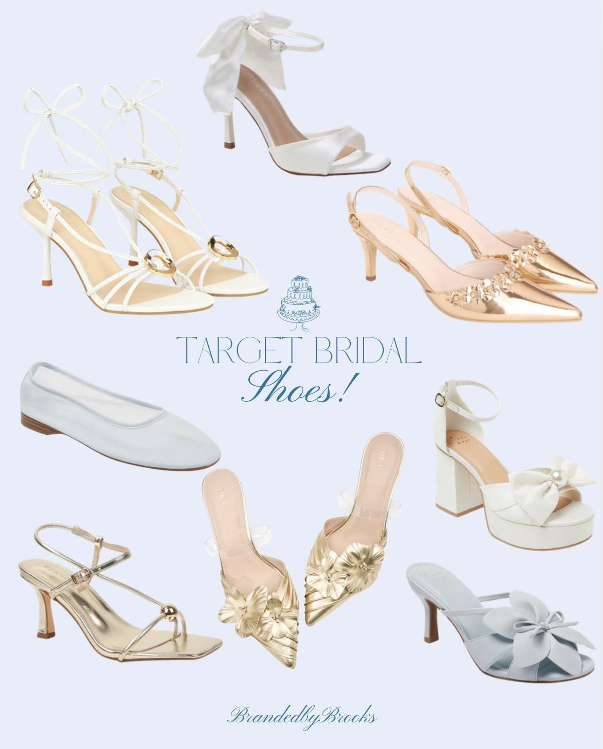 Stepping into “I do” in the prettiest way 🤍✨ 
These Target bridal shoes are giving luxury without the splurge—from dainty bows to chic metallics, there’s a pair for every bride and every event leading up to the big day. 

Perfect for showers, bachelorettes, or walking down the aisle 💍

Which pair are you saying yes to??

#LTKWedding #LTKSaleAlert #LTKSeasonal