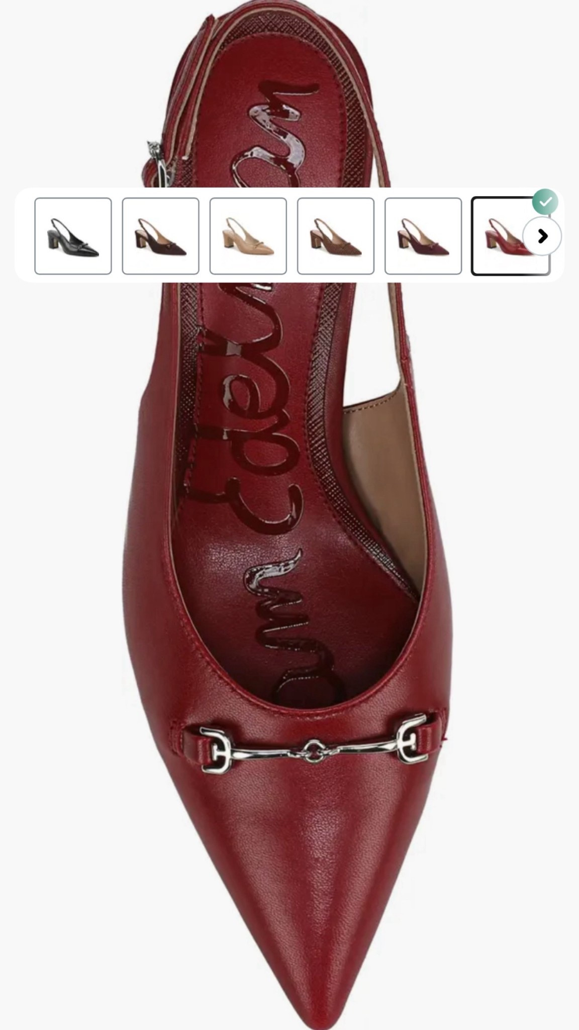 A gorgeous, comfortable sling back in a cool red for summers and winters. Other colors shown for more seasonal options!

#Houseofcolour #hoc #houseofcolourpflugerville #houseofcolourusa #coloranalysis #houseofcolouraustin #hocsummer #hocwinter #hocautumn #hocspring 

Nordstrom
Sam Edelman 

#LTKWorkwear #LTKStyleTip #LTKShoeCrush