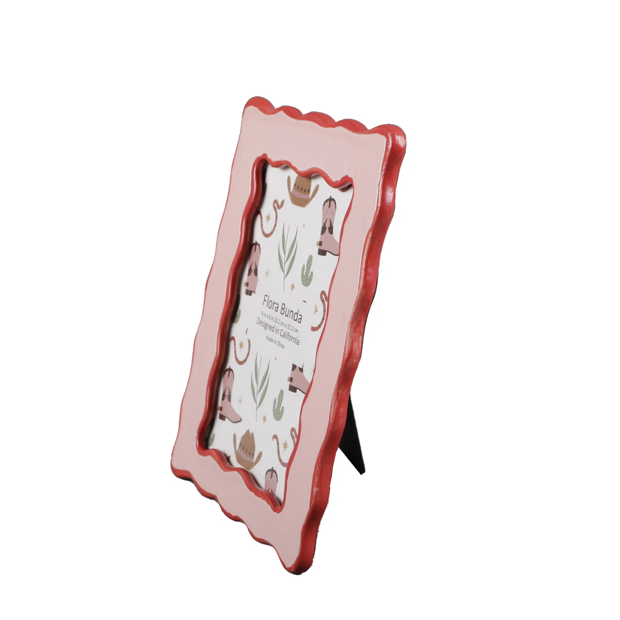 4 X 6 Scallop Edge With Sideline Ceramic Frame | Wayfair North America