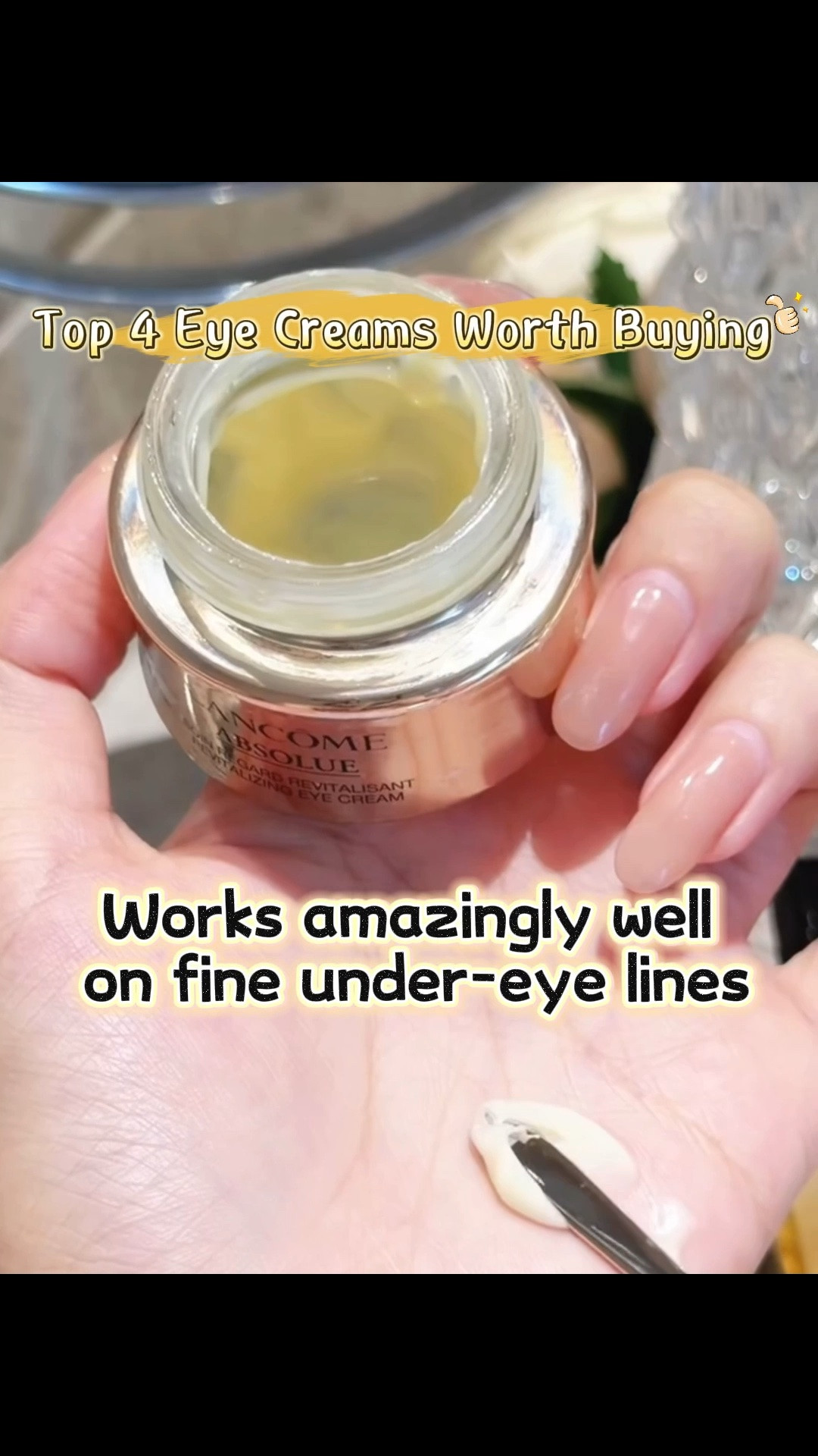 Top 4 eye creams worth buying

#LTKselfcare #LTKOver40