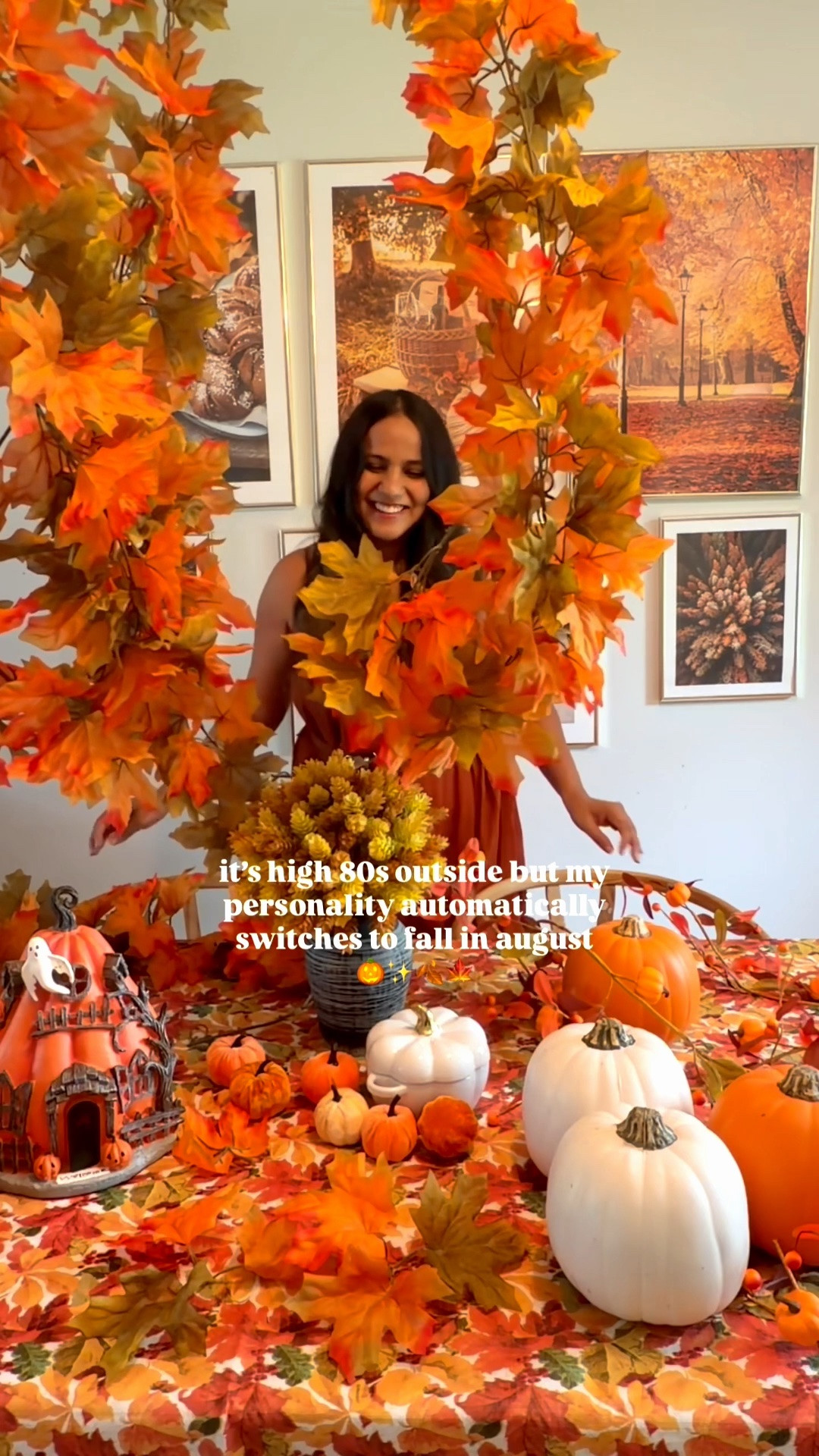 🍁happy fall you all… everyone at home is stuck living with a fall obsessed girl but I have been waiting patiently. 🧡And it’s code orange! #fall #fall2026 #falldecorations #diy #diymom #falltransition #falloutfit #falldiy #homedecor #seasonaldecor

#LTKmomlife #LTKSeasonal #LTKHome