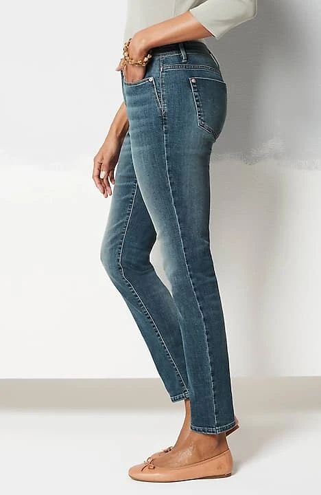 Authentic Fit Slim-Leg Jeans | J. Jill