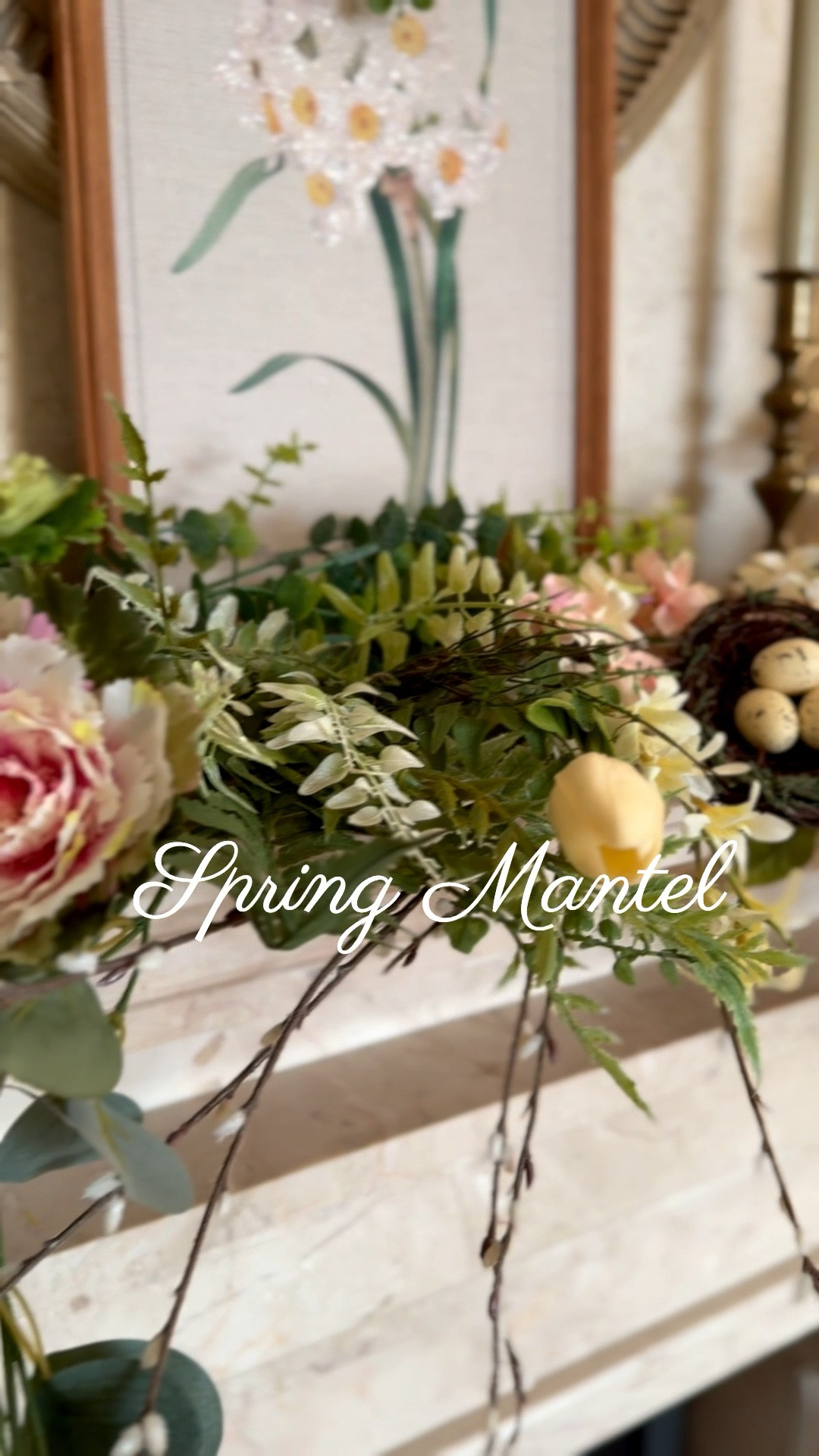 Spring living room mantel decor, faux tulips, Easter decor, bunnies, spring decorations 

#LTKSaleAlert #LTKHome #LTKspring