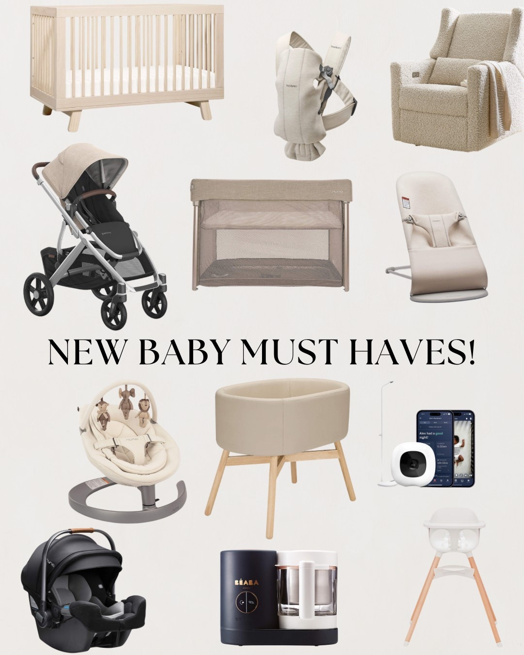 Newborn favorites and essentials to put on your baby registry! Baby luxury must haves! 

#newborn #babyregistry #newbabyessentials #newbornessentials #neutral #nursery

#LTKBaby #LTKKids #LTKBump