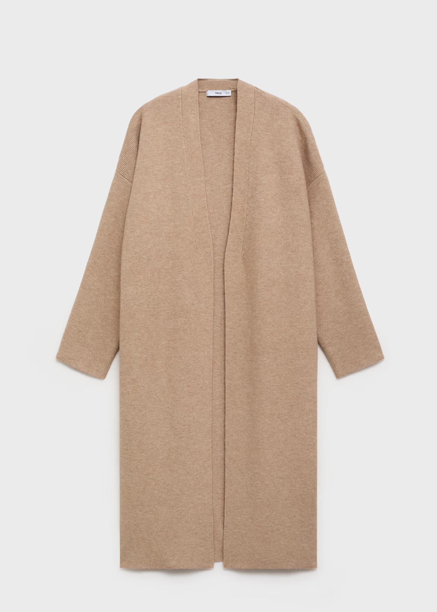 Long knitted coat | Mango (US/MX/AU)