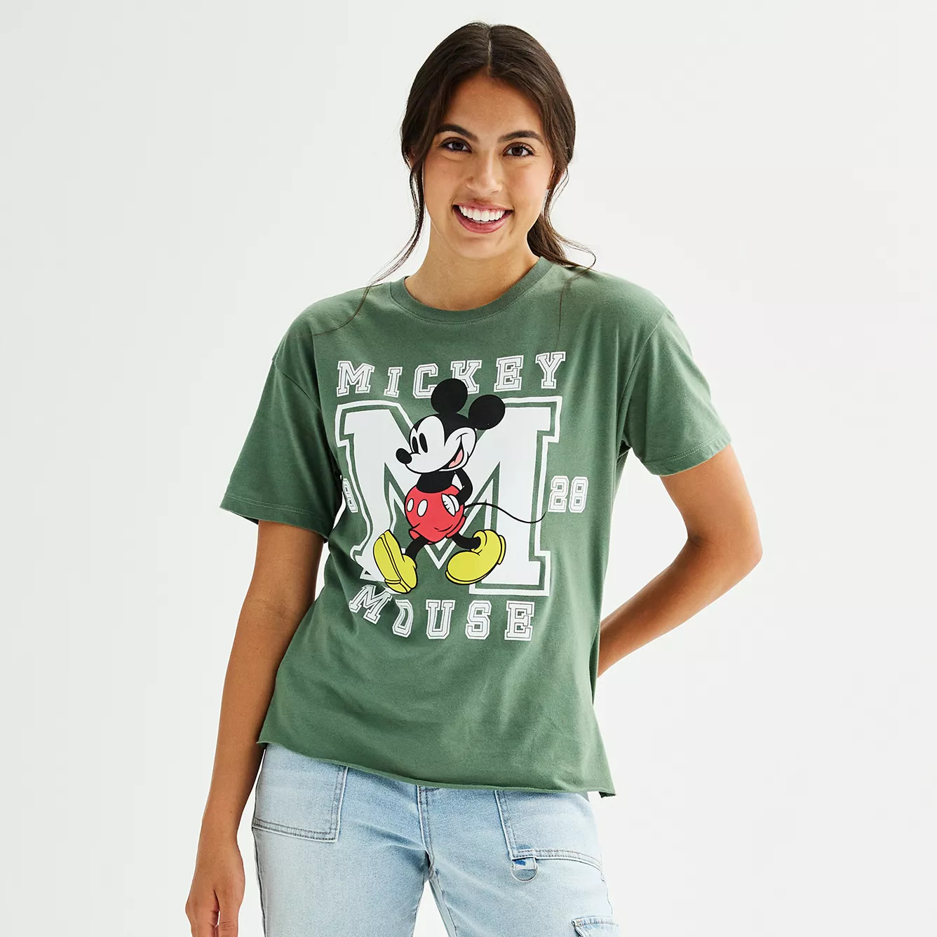Disney's Mickey Mouse Juniors' 1928 Short Sleeve Graphic Tee | Kohl's