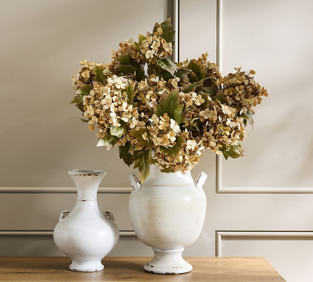 Faux Oak Leaf & Camel Hydrangea Bundle | Pottery Barn (US)