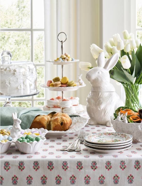 Transform your Easter gathering into a sophisticated celebration with a beautifully curated table setting. Here’s how to achieve an effortlessly elegant Easter tablescape:

✨ Soft, Neutral Tones – Start with a linen or textured table runner in soft pastels, white, or beige for a refined look.

🥂 Layered Dinnerware – Opt for classic white or floral-patterned plates, paired with gold or silver flatware for a touch of elegance.

🌸 Florals & Greenery – A stunning centerpiece of tulips, hydrangeas, or baby’s breath in a ceramic or glass vase adds a fresh spring feel.

🐰 Charming Easter Accents – Incorporate decorative white or gold bunny figurines, pastel-colored eggs, or terracotta pieces for a festive touch.

#LTKHome #LTKSeasonal #LTKSpringSale