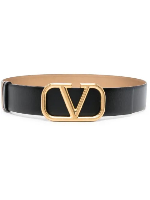 Valentino Garavani VLogo Signature Buckle Belt - Farfetch | Farfetch Global