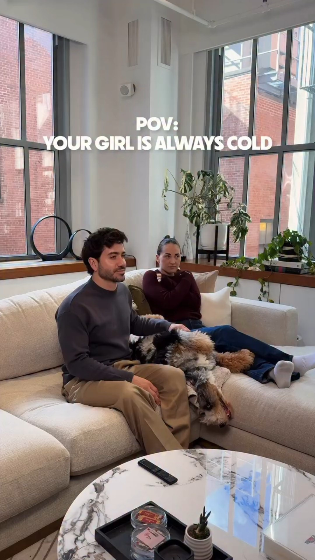 Most men can relate. Pro tip: get the @sharkhome TurboBlade Cool + Heat for your place.
It's a powerful fan for you and a heater for her...

#LTKFamily #LTKMens #LTKHome