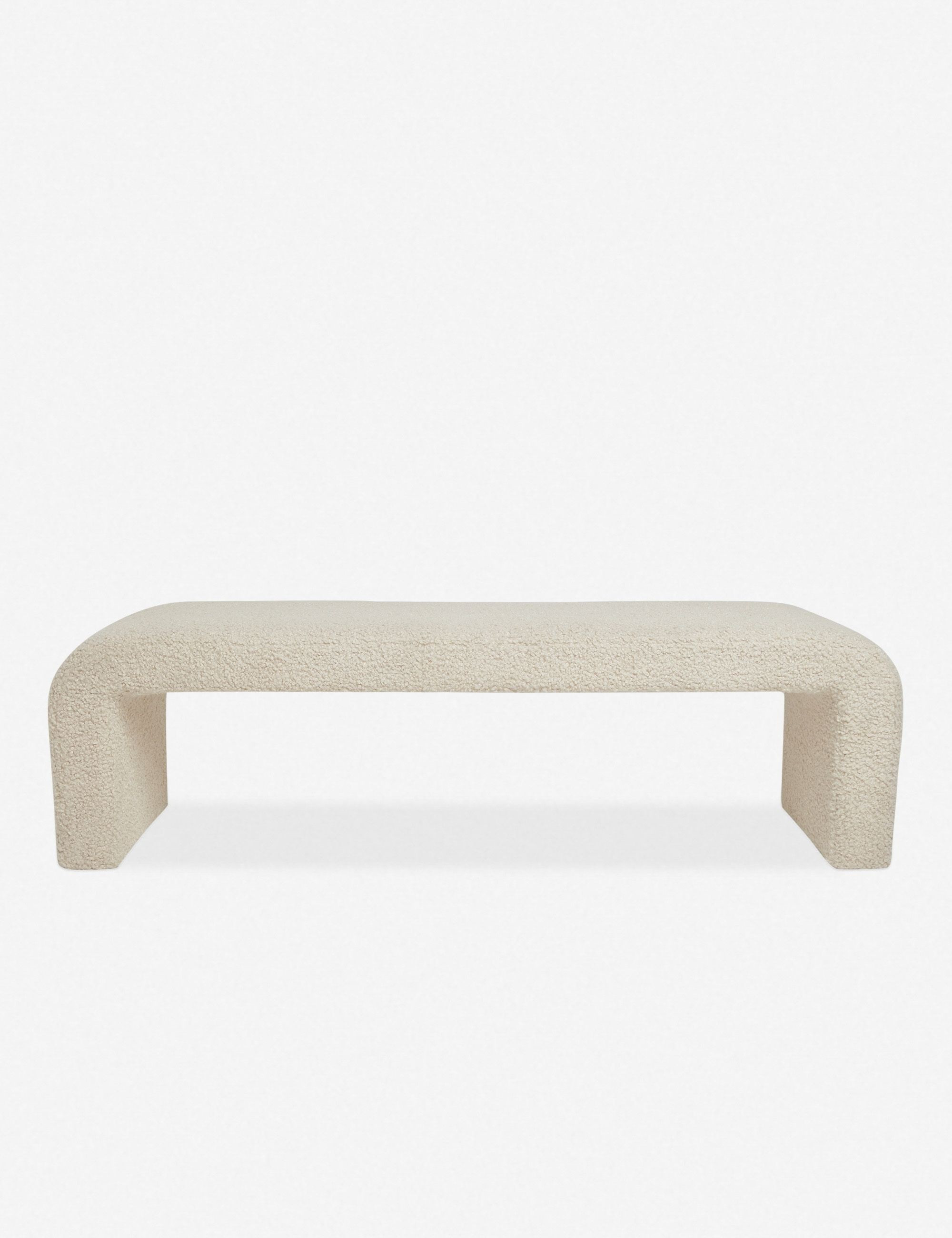 Tate Bench, Cream | Lulu and Georgia 