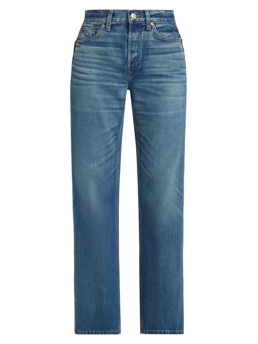 Relaxed Straight-Leg Jeans | Saks Fifth Avenue