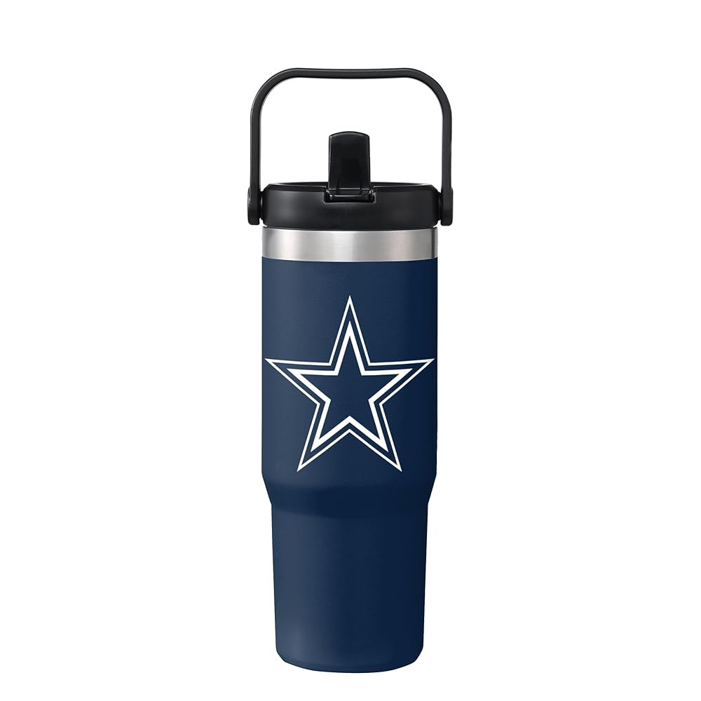 FOCO NFL Unisex-Adult NFL Team Logo Insulated Travel Mug 30oz Straw Tumbler | Amazon (US)