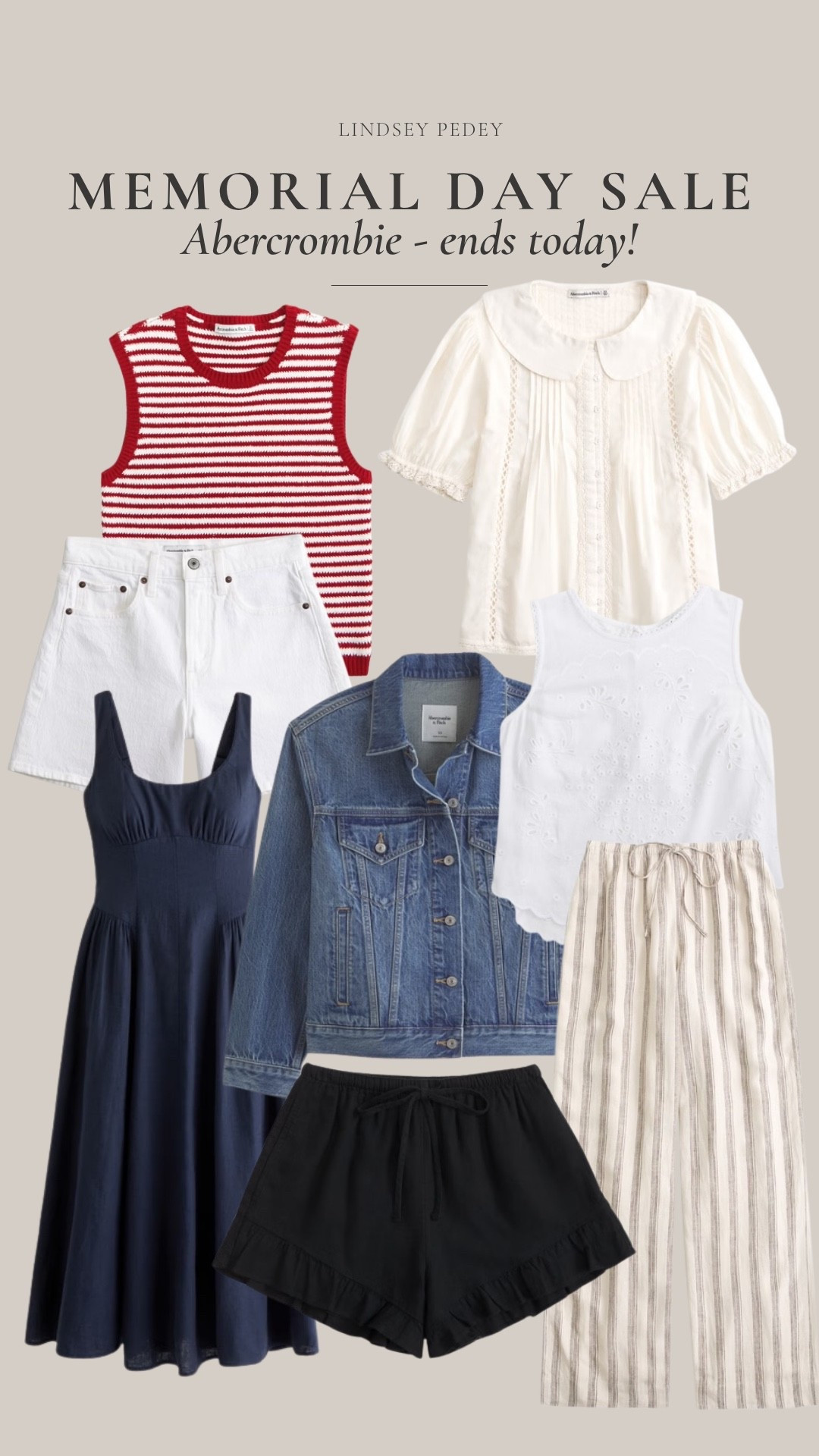 Abercrombie Memorial Day sale!

#LTKSaleAlert #LTKgrwm #LTKootd