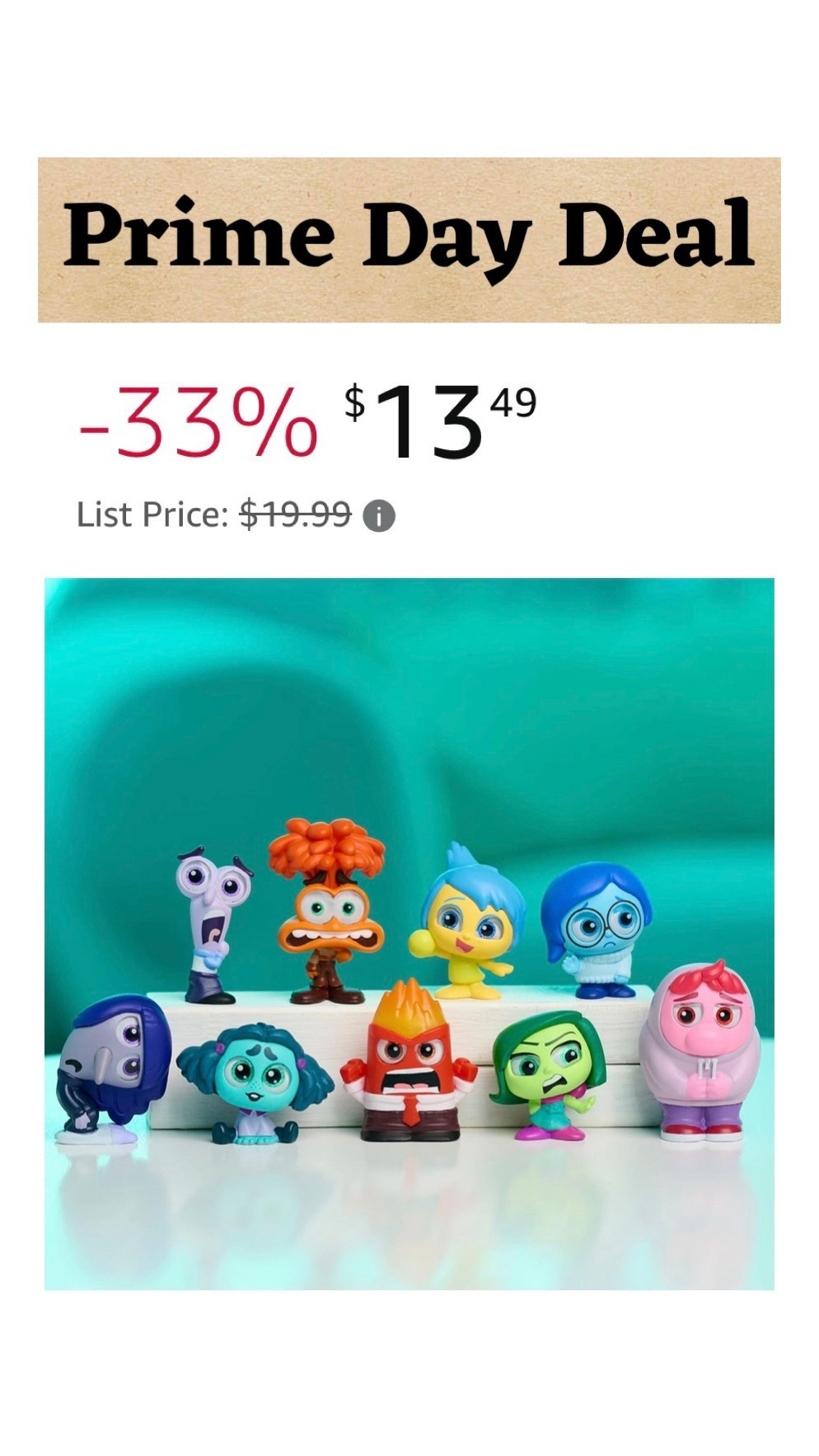 Disney Doorables Inside Out 2 Collection Peek Figures, Kids Toys for Ages 5 Up by Just Play. Amazon Prime Day Sale

#LTKFindsUnder50 #LTKSaleAlert #LTKKids