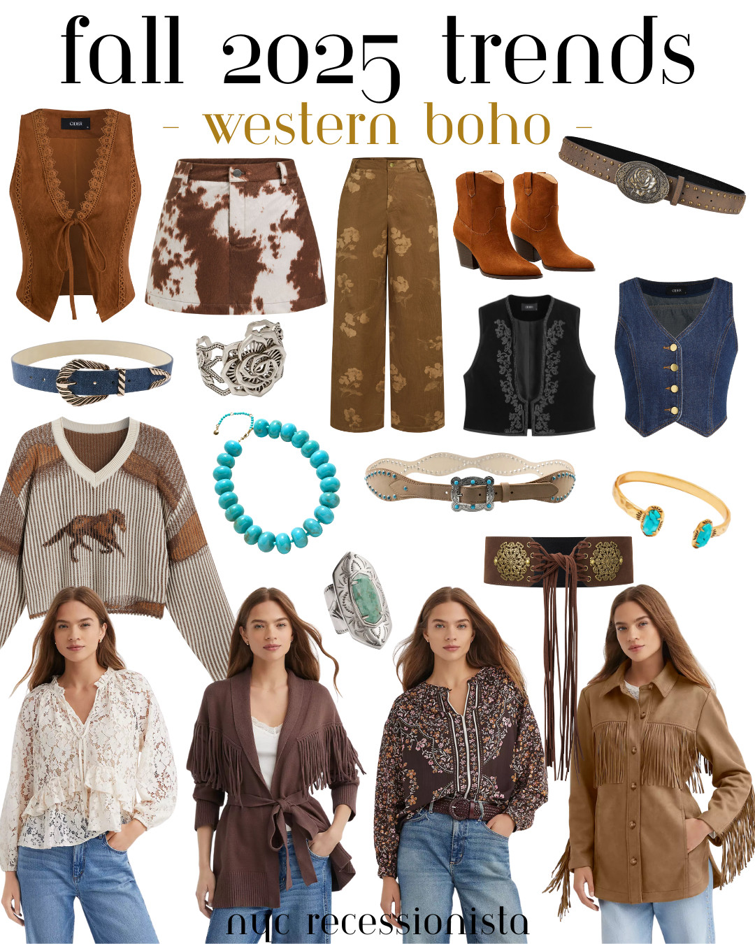 Western boho is a huge trend for fall -- sharing some of my favorite affordable picks!  

 #LTKSeasonal #LTKFindsUnder100 #LTKStyleTip