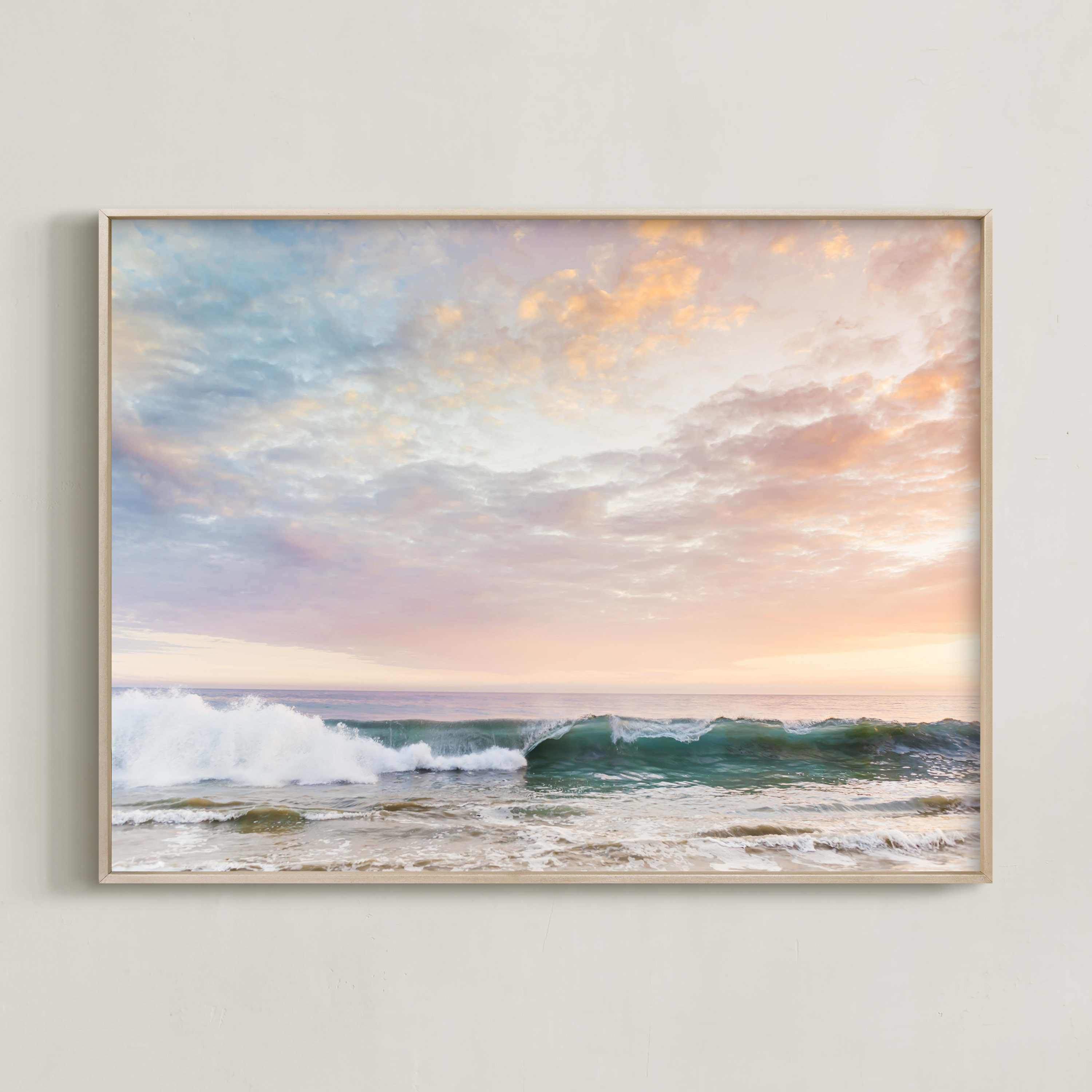 "Sorbet Surf I" - Photography Limited Edition Art Print by Kamala Nahas. | Minted