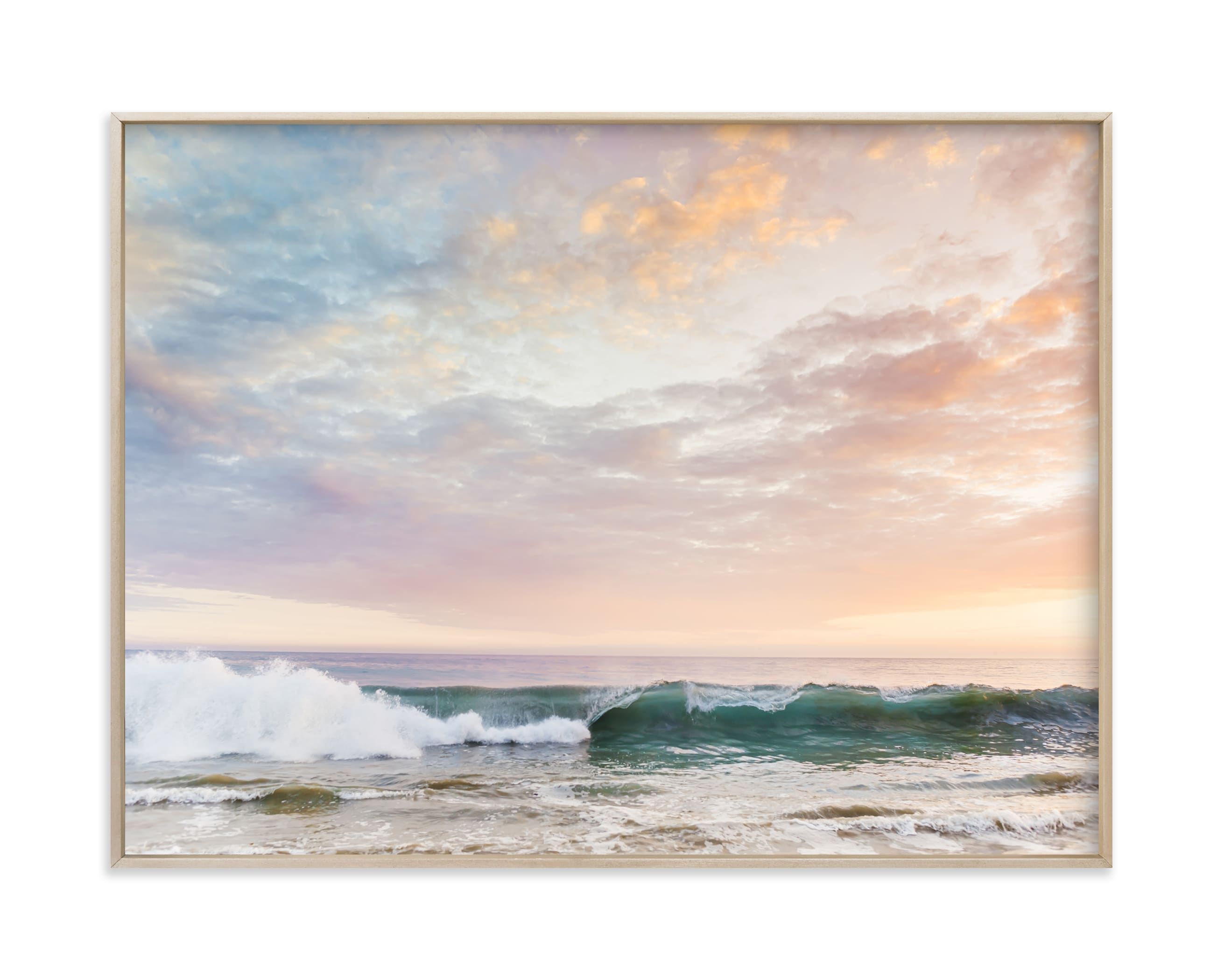 "Sorbet Surf I" - Photography Limited Edition Art Print by Kamala Nahas. | Minted