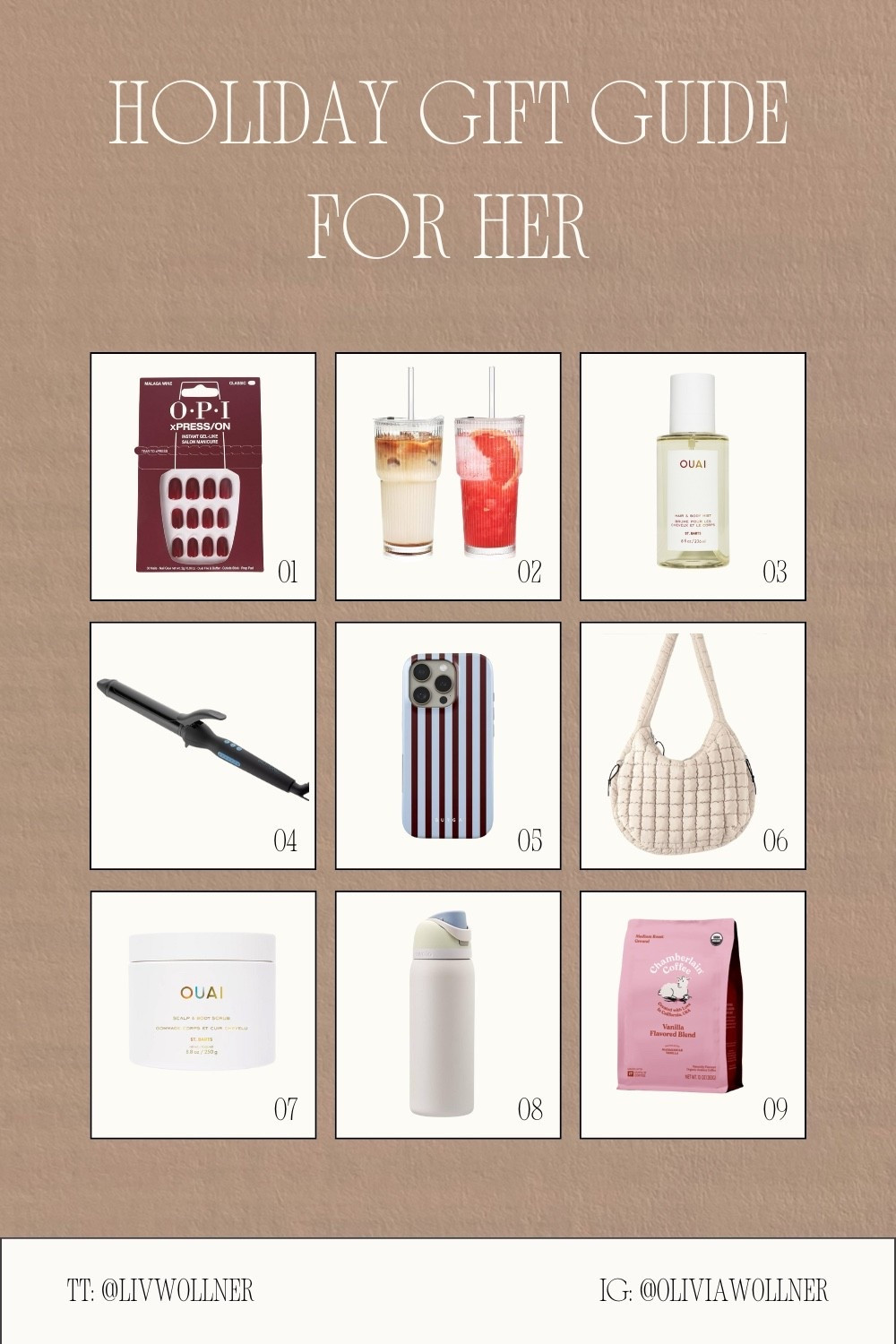 Holiday gift guides for her 🎁
#giftguideforher
#holidaygiftideas #giftideas #giftideasforher
#amazongifts #hairproductgifts #ultagifts #wellnessgifts

#LTKHoliday #LTKGiftGuide #LTKCyberWeek