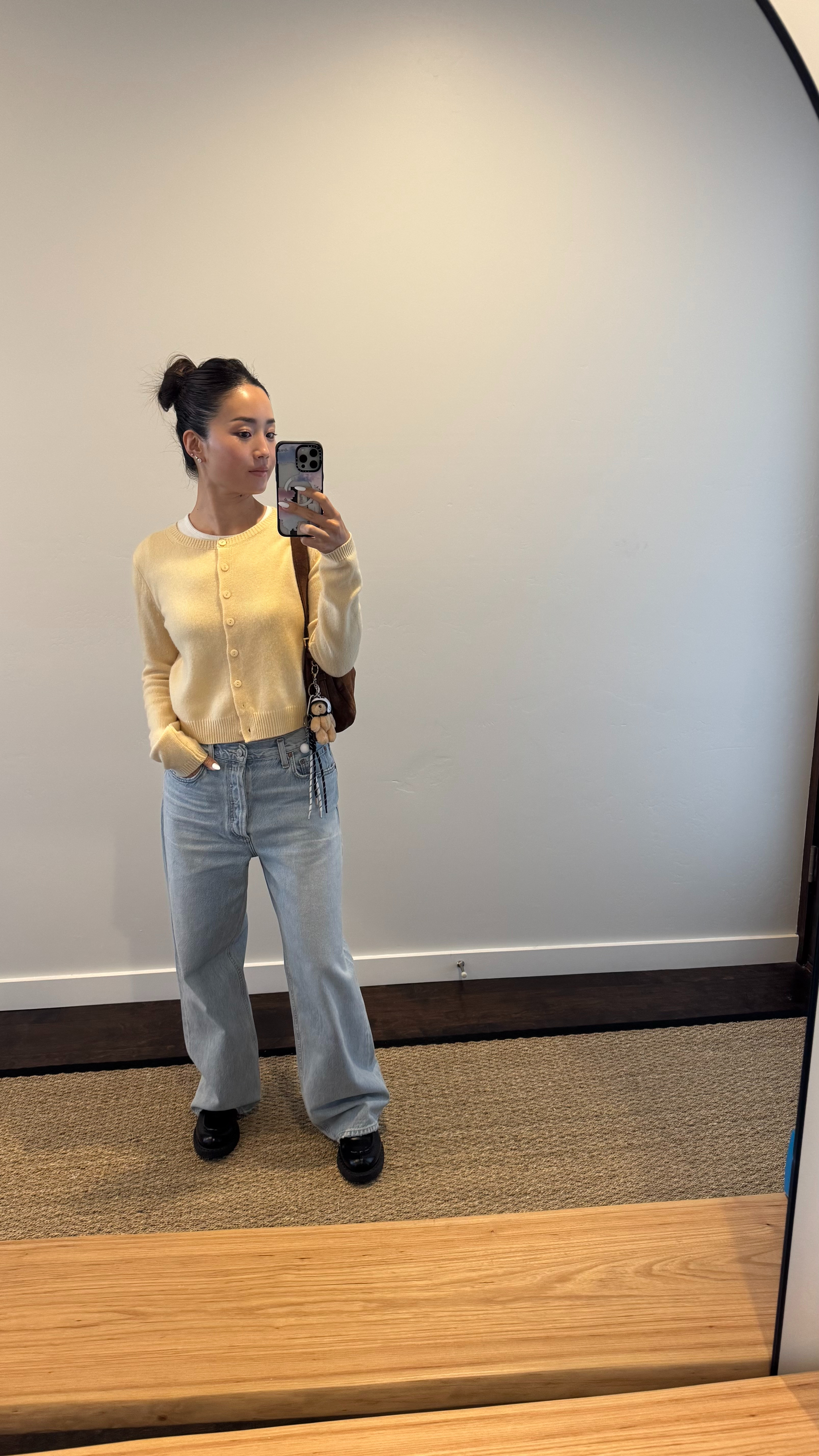 The perfect spring outfit! This cardigan comes in lots of different colors and is a great cashmere option 

 #LTKSeasonal #LTKStyleTip