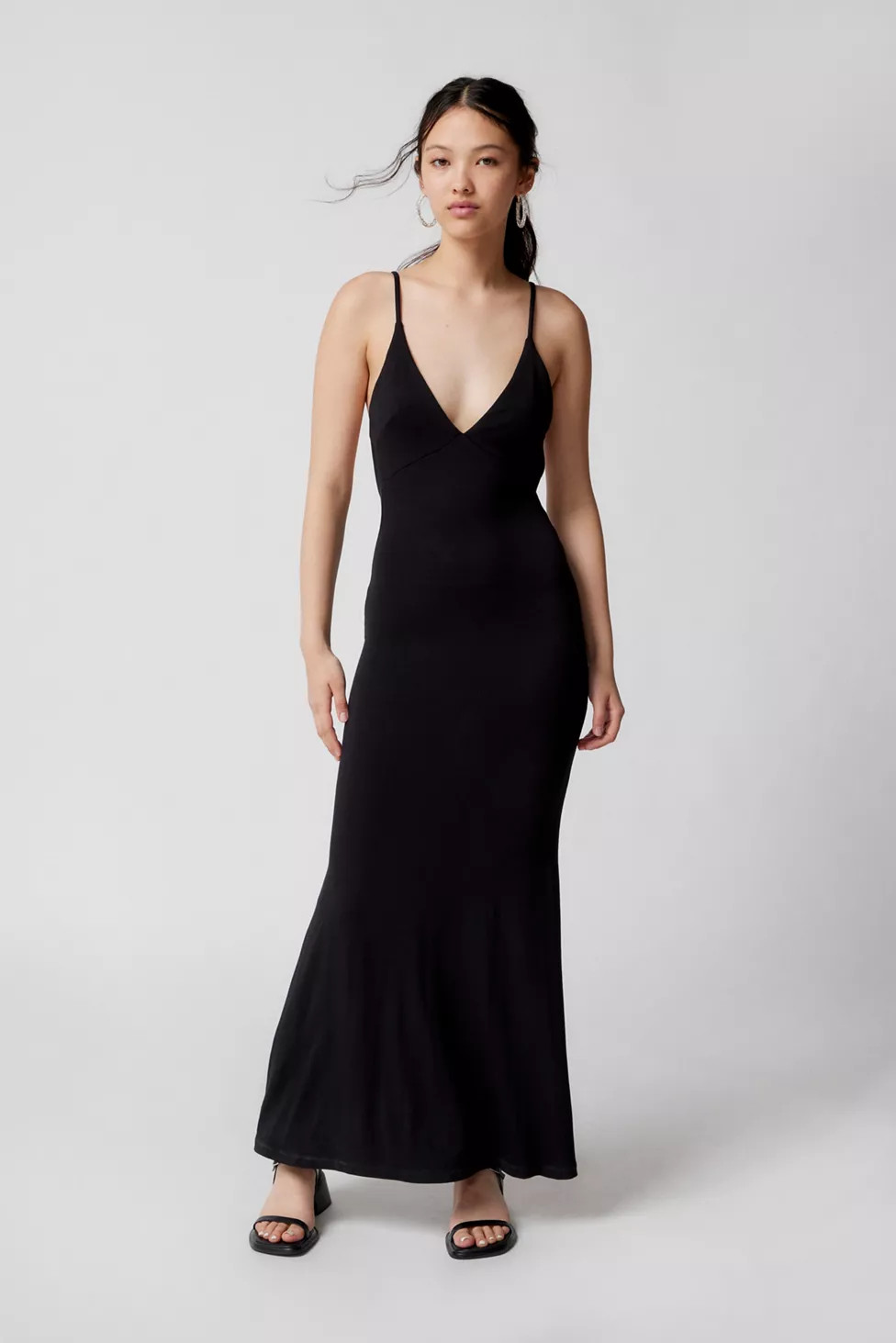 Bardot Victoire Diamante Strappy-Back Maxi Dress | Urban Outfitters (US and RoW)