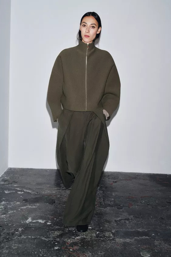 STRICKJACKE MIT REISSVERSCHLUSS | Zara DE