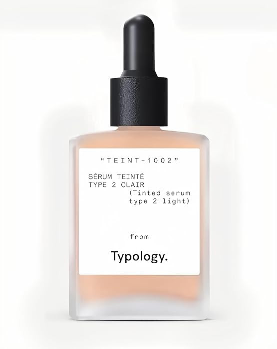 Typology Tinted Serum with Vitamin C, Squalane & Aloe Vera - Type 2 / Light | Amazon (US)