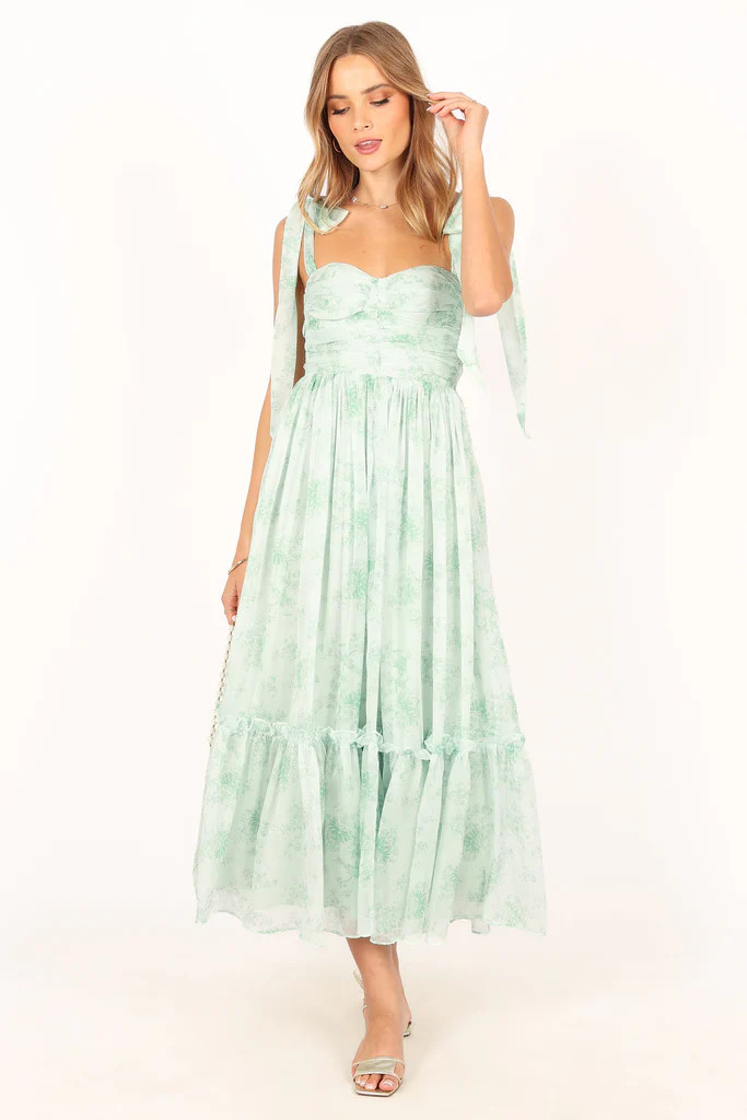 Floret Midi Dress - Sage | Petal & Pup (US)