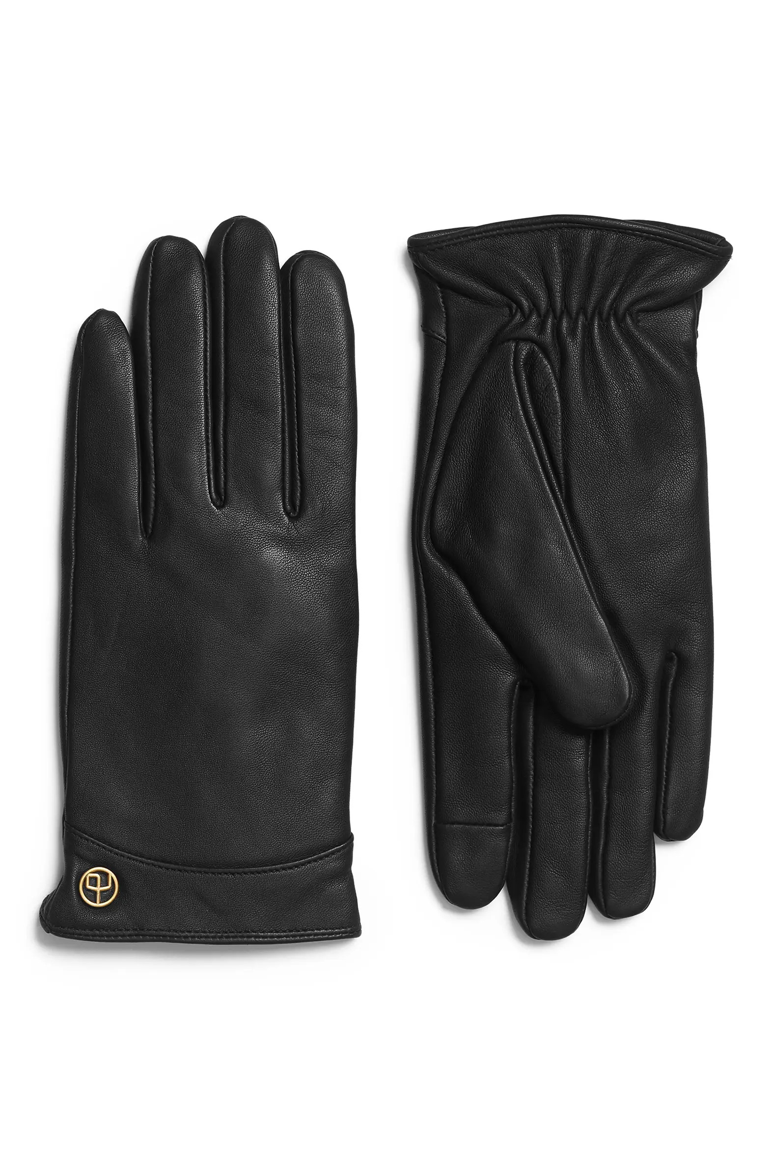 Joni Cashmere Lined Leather Gloves | Nordstrom
