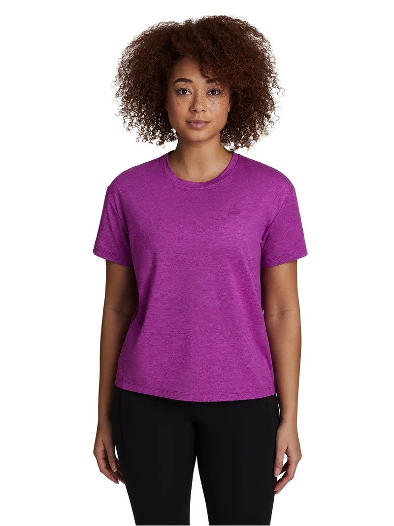 Reebok Women's Legacy 2.0 Meet and Greet Short Sleeve Top, Sizes XS-XXXL | Walmart (US)