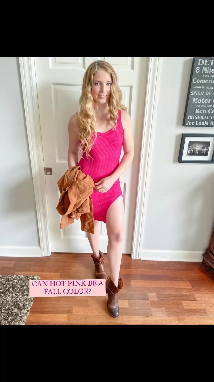 The best outfits for fall. See how to style hot pink for fall. All my looks are from Luvamia on Amazon  

#LTKcurves #LTKfit #LTKSeasonal