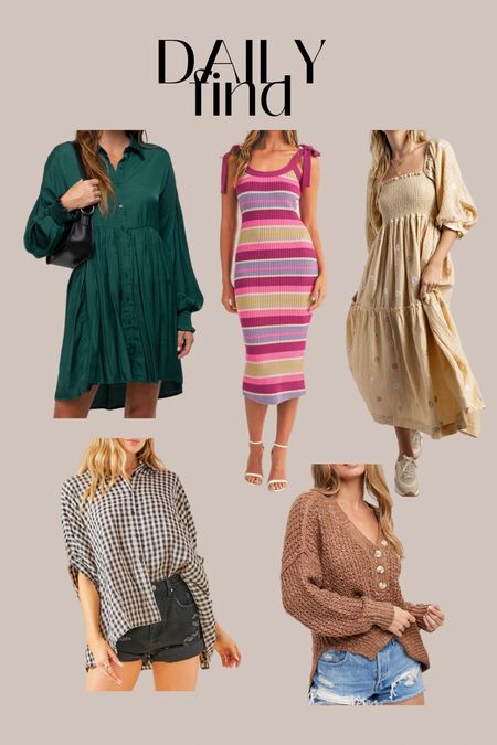 Fall fashion finds!! Everything is bump friendly and nursing friendly. 

Midi dress. Maxi dress. Sweater. Fall dress. Fall outfits. Fall fashion. PinkBlush. Pink blush. 

#LTKstyletip #LTKSeasonal #LTKfindsunder50
