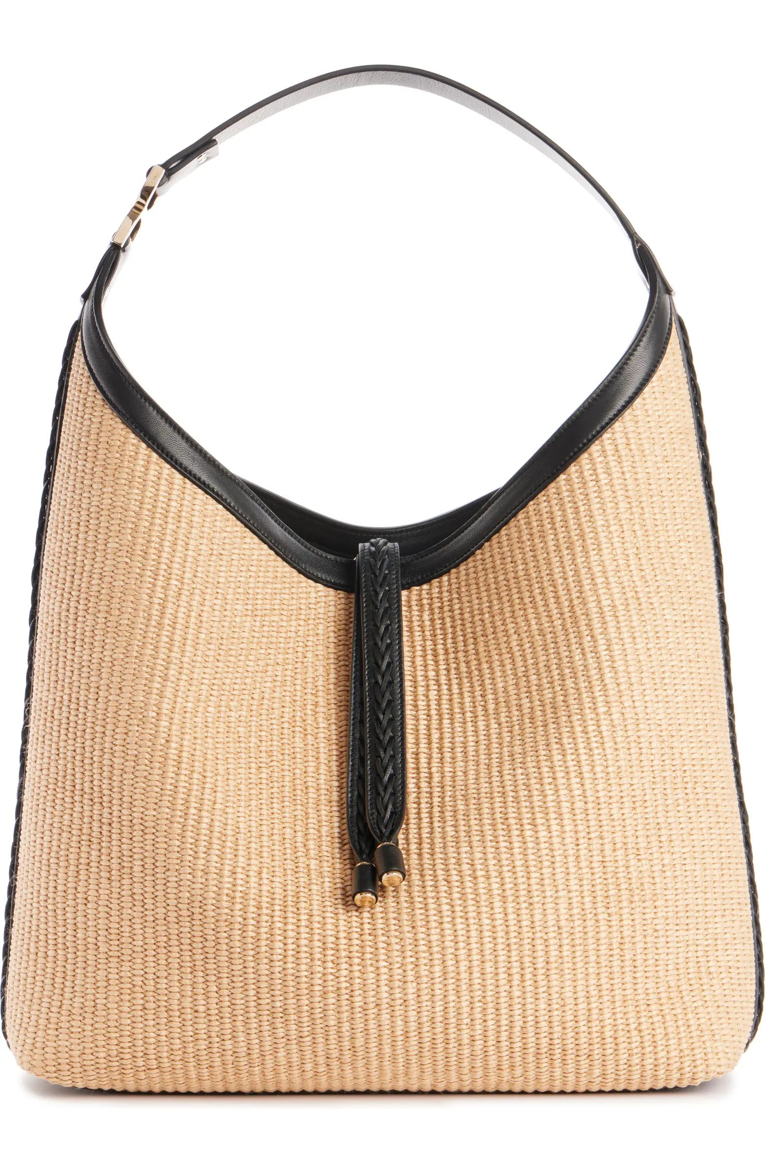 Marcie Raffia Hobo Bag | Nordstrom