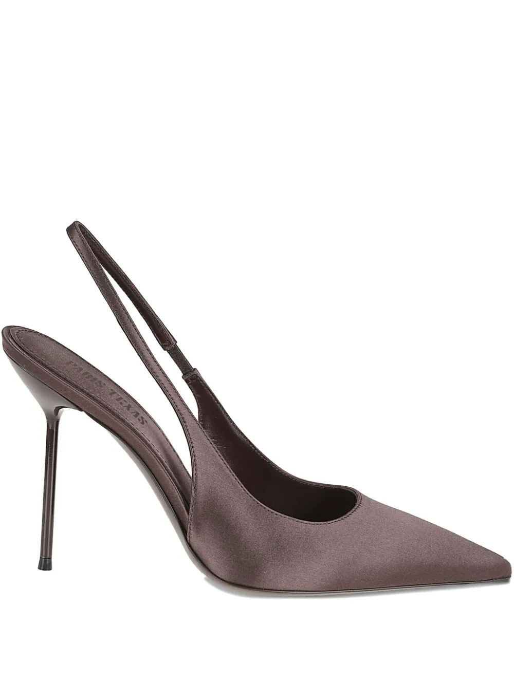 Paris Texas 105mm pointed-toe helled pumps - Brown | Farfetch Global