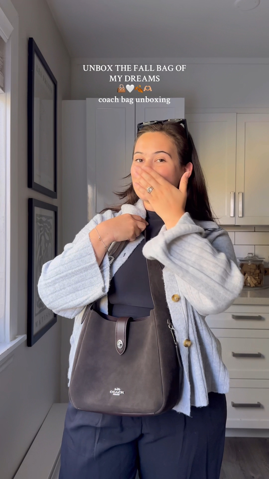 Coach bag unboxing! Fall bag of my dreams🤍