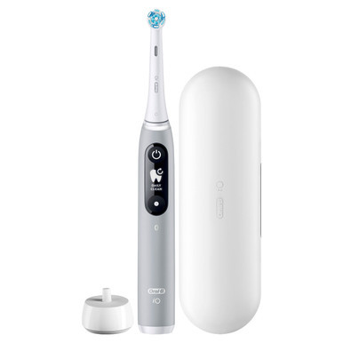 iO Series 6 Electric Toothbrush, Grey Opal | Oral B