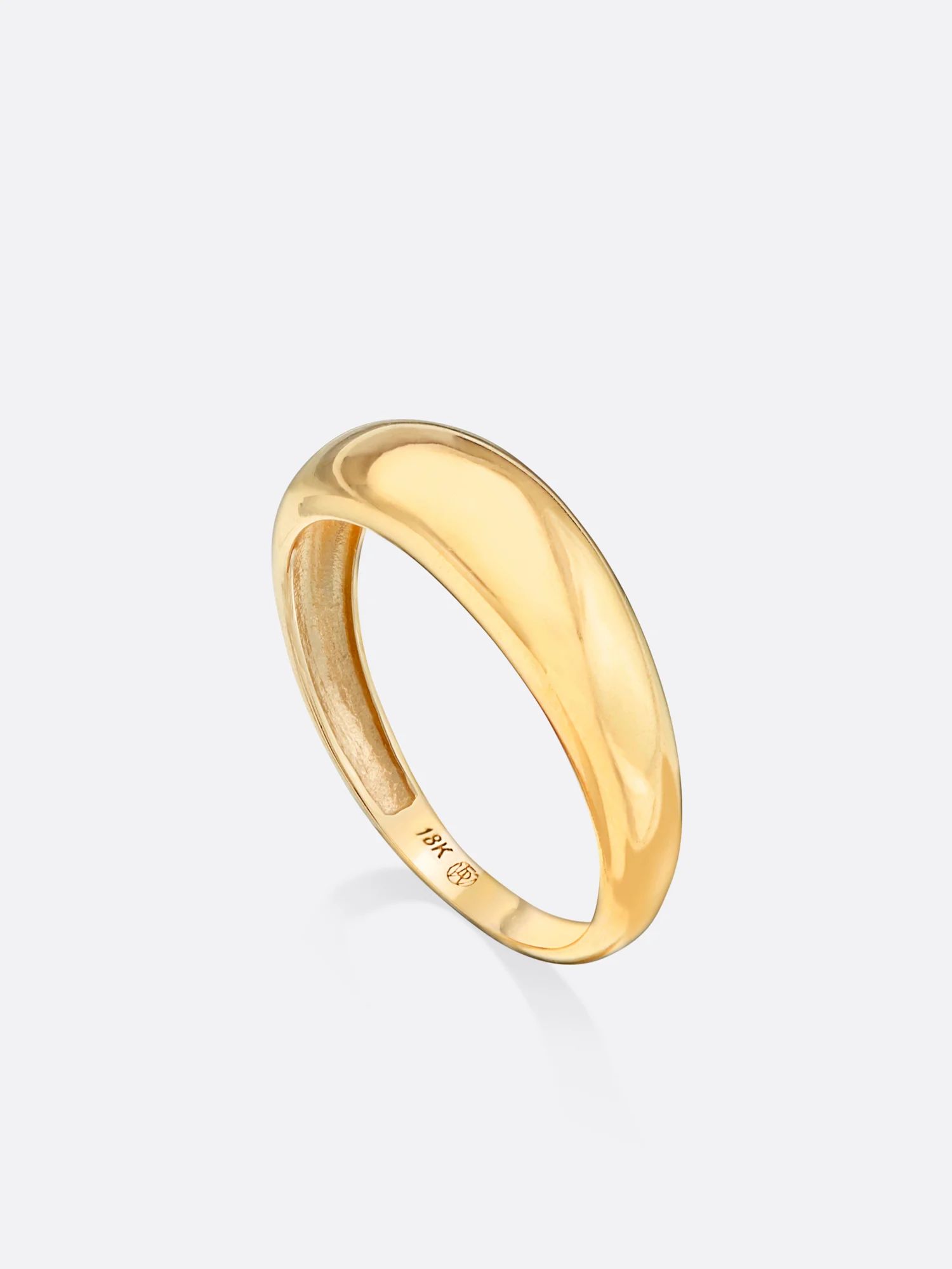 Brochu Walker | Women's Fine Jewelry Icons Yellow Gold Everyday Dome Ring | Brochu Walker