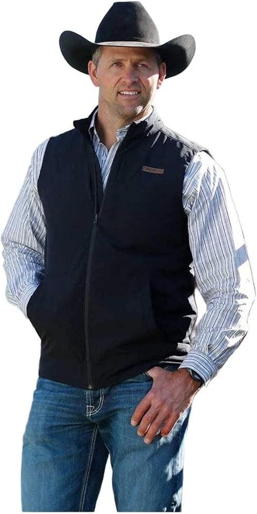 Cinch Men's Black Canvas Vest | Amazon (US)