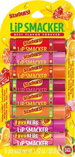 Lip Smacker Starburst Party Pack Lip Glosses, 8 Count | Amazon (US)
