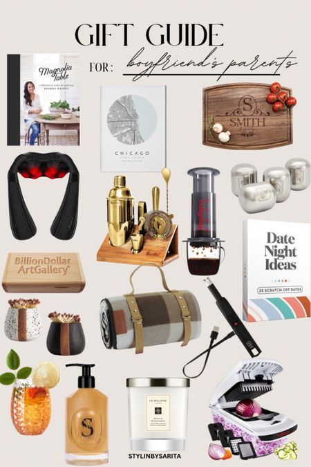 Gift guide for boyfriends parents, gifts for the in laws , Christmas gift guide 

#LTKunder50 #LTKFind #LTKSeasonal